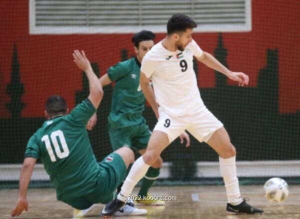 بالصور : صالات العراق تهزم فلسطين في بطولة غرب آسيا