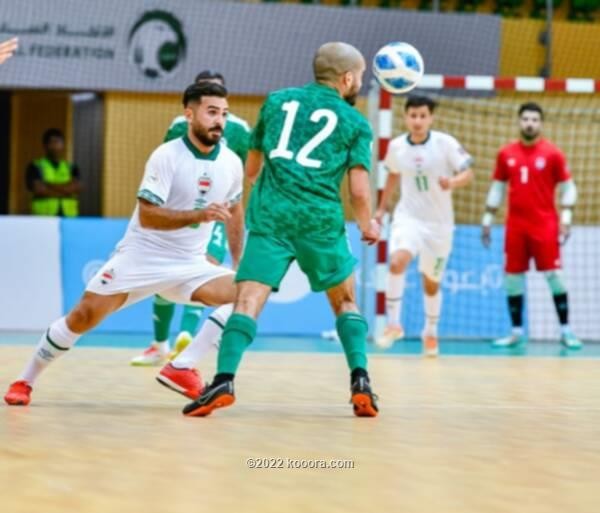 بالصور : المغرب والعراق في صدارة مجموعات كأس العرب لكرة الصالات