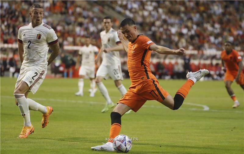 بالصور : هولندا تقسو على بلجيكا برباعية في دوري الأمم الأوروبية
