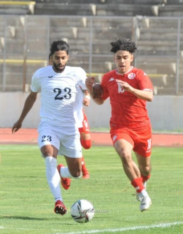 بالصور.. الأولمبي التونسي يتعادل وديا مع فلسطين
