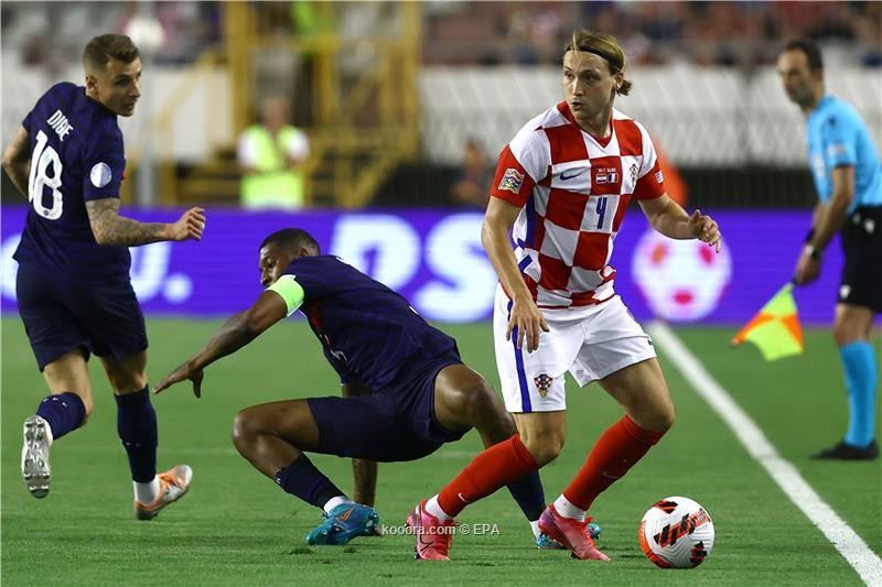 بالصور : تعثر جديد.. فرنسا تكتفي بنقطة أمام كرواتيا في دوري الأمم