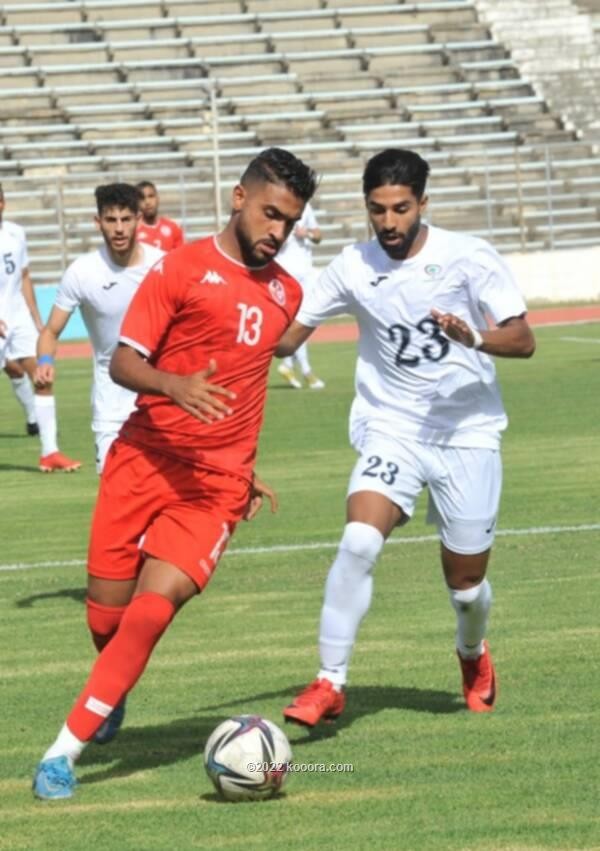 بالصور.. الأولمبي التونسي يتعادل وديا مع فلسطين