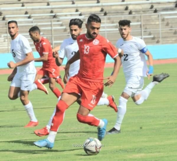 بالصور.. الأولمبي التونسي يتعادل وديا مع فلسطين