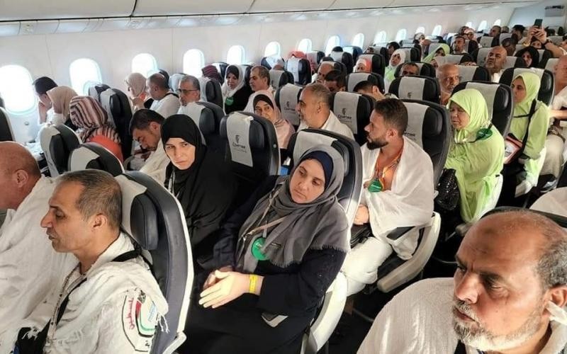 بالصور: وصول جميع حجاج غزة من الفوج الأول إلى مكة المكرمة