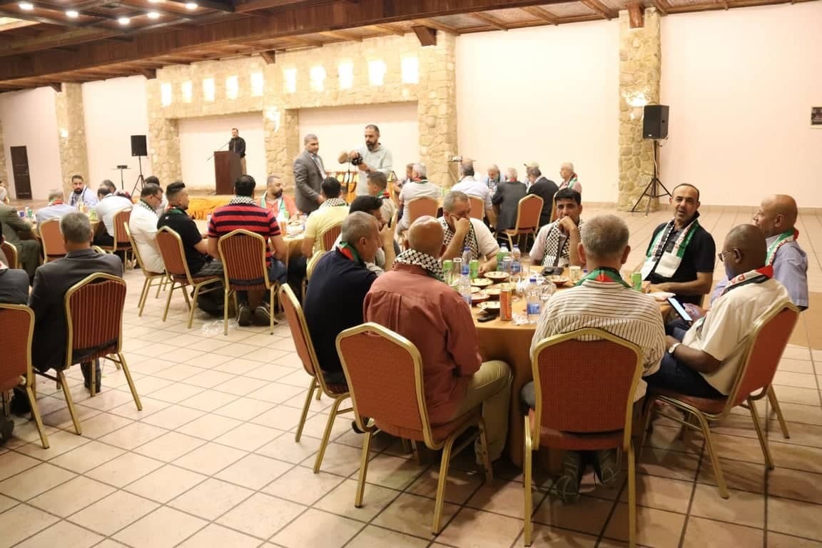 بالصور: تنظيم حفل استقبال بقدوم نادي شباب عزون من الضفة إلى غزة