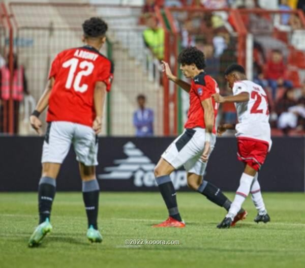 بالصور : منتخب الشباب المصري يهزم عمان في كأس العرب