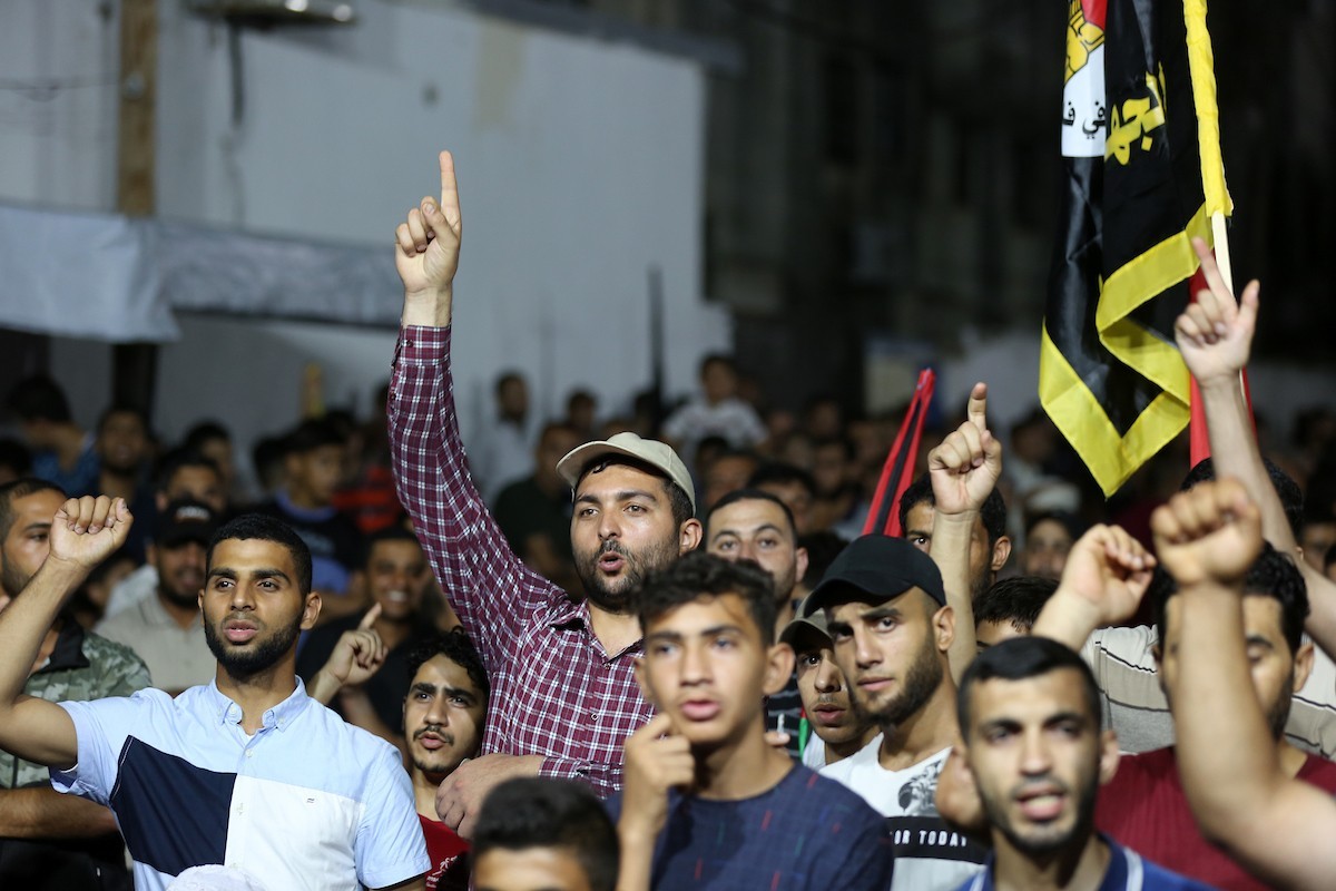 الجهاد الإسلامي بغزة تنظم فعالية نصرة للأسرى المضربين