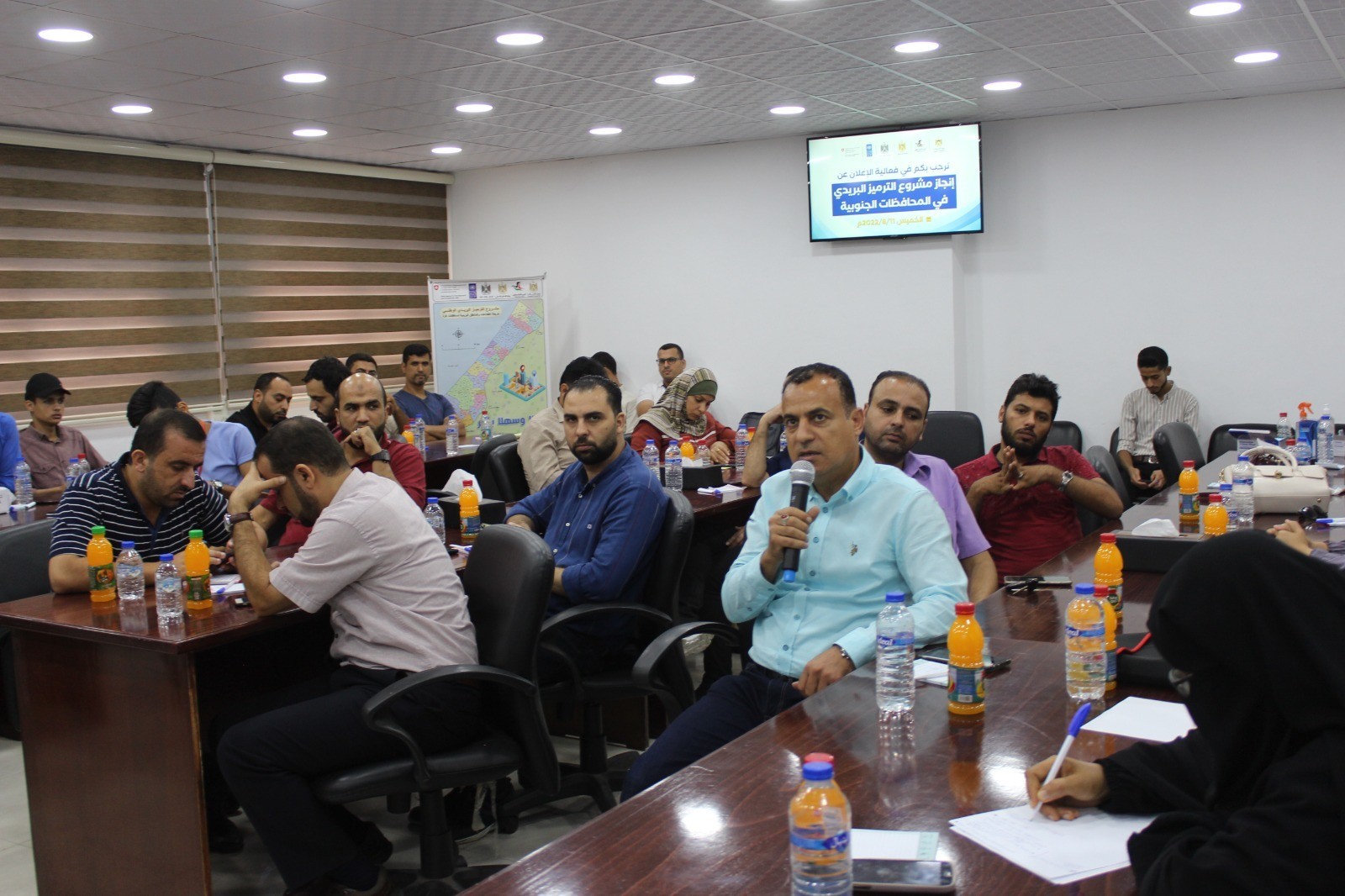 اتصالات غزة تُنجز مشروع الترميز البريدي في القطاع