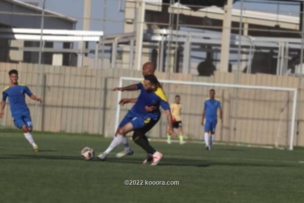 بالصور: الزوايدة والنصيرات يرتضيان التعادل