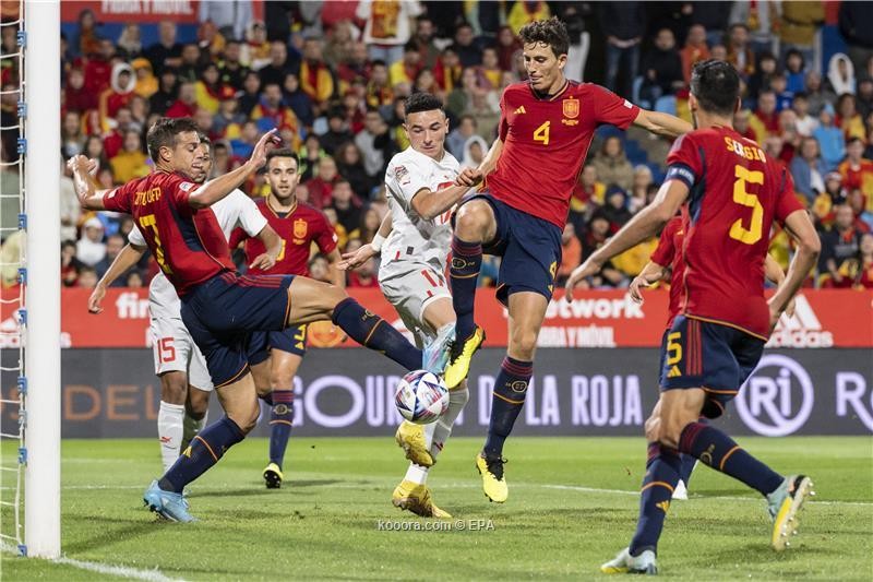 بالصور.. سويسرا تضرب إسبانيا بثنائية وتمنح هدية للبرتغال