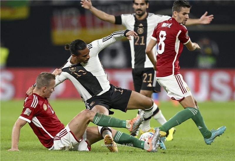 بالصور : المجر تسقط ألمانيا بهدف خيالي في دوري الأمم