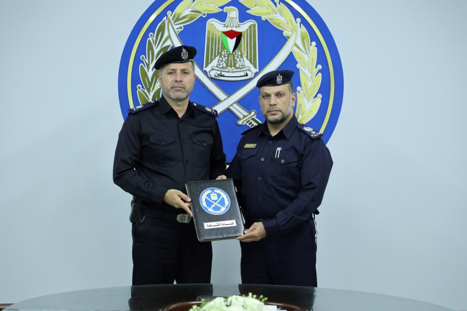 تعييّن مديرين جديدين لمراكز الشرطة في وسط وشمال قطاع غزّة