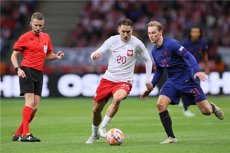 بالصور: هولندا تلامس نصف نهائي دوري الأمم بإسقاط بولندا