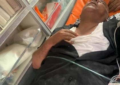 بالصور: إصابة الوزير مؤيد شعبان جراء اعتداء الاحتلال عليه في طولكرم