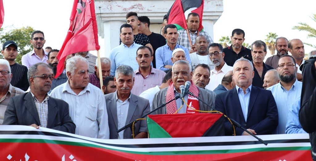 وقفة في غزّة دعمًا دعمًا لانتفاضة شعبنا في الضفة الغربية والقدس