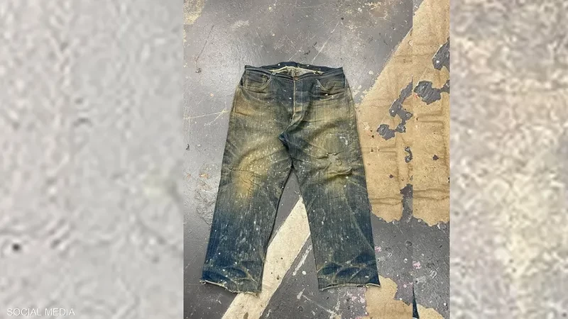 شاهد: بيع جينز عمره أكثر من 140 عاما مقابل رقم "فلكي"