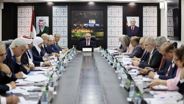 الحكومة تتخذ جملة من القرارات خلال جلستها الأسبوعية في رام الله
