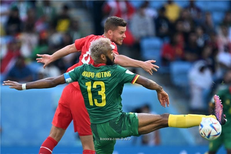 بالصور : سويسرا تهزم الكامرون بهدف لاعب جذوره كاميرونية
