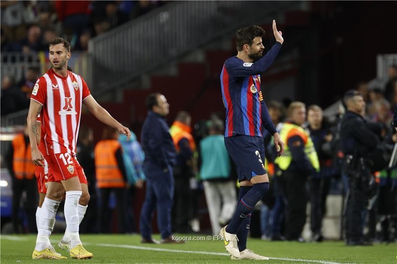 بالصور.. برشلونة يهزم ألميريا في ليلة وداع بيكيه