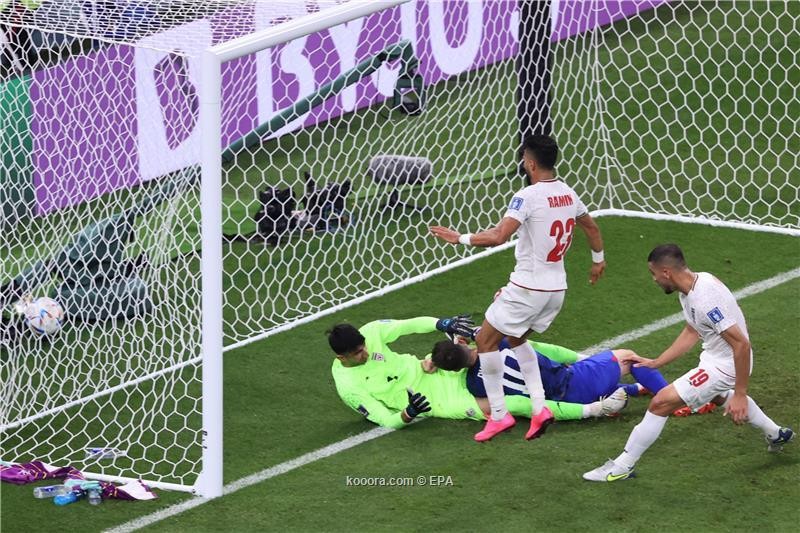 بالصور : أمريكا تنهي الحلم الإيراني وتبلغ ثمن نهائي المونديال