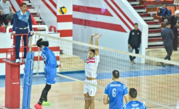 الزمالك يتخطى سموحة بثلاثية نظيفة في دوري الطائرة