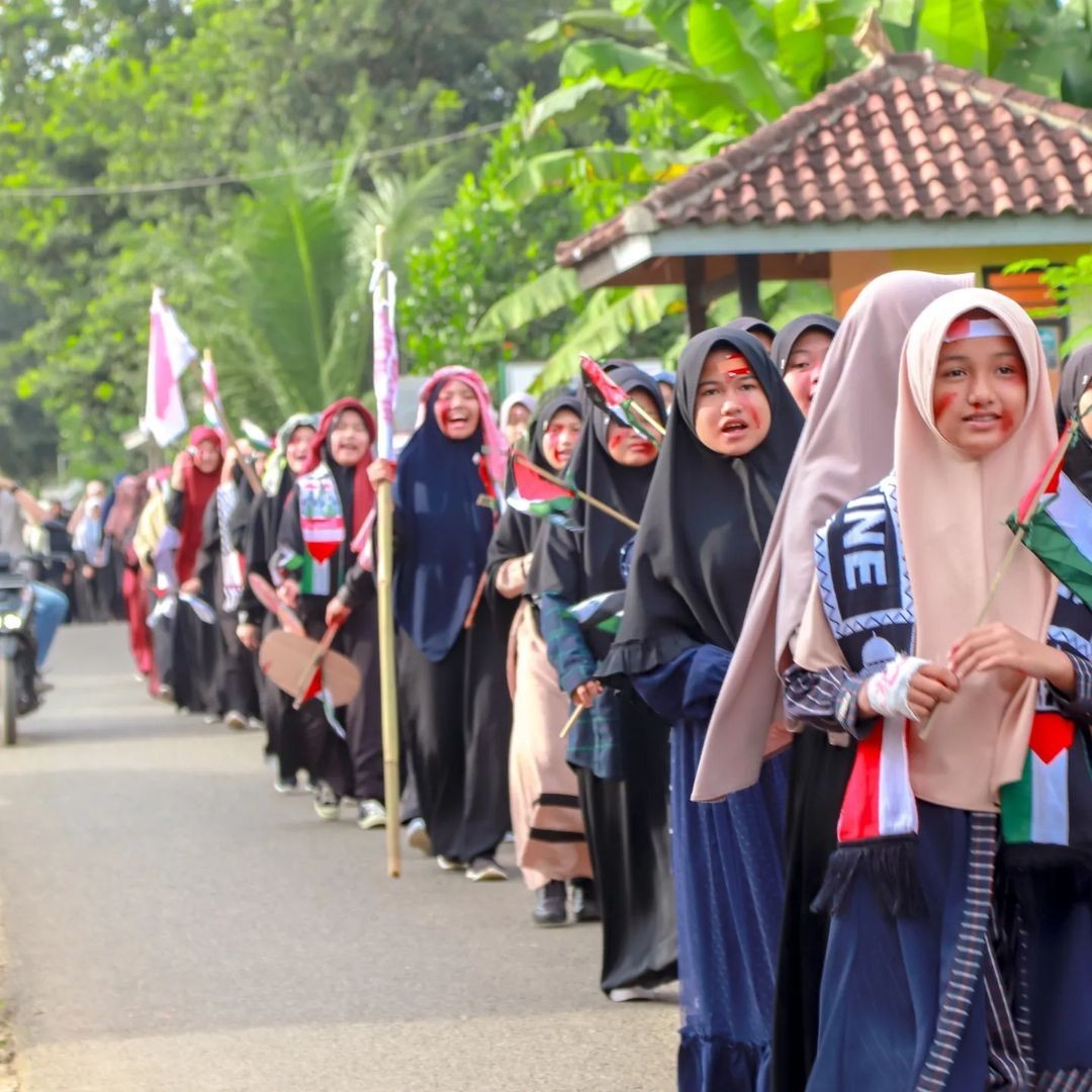 بالصور: انطلاق فعاليات شهر التضامن مع الشعب الفلسطيني في أندونيسيا