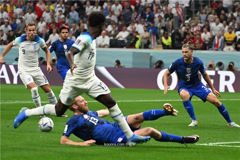 بالصور / أمريكا تفرض التعادل على إنجلترا وتشعل الصراع على التأهل