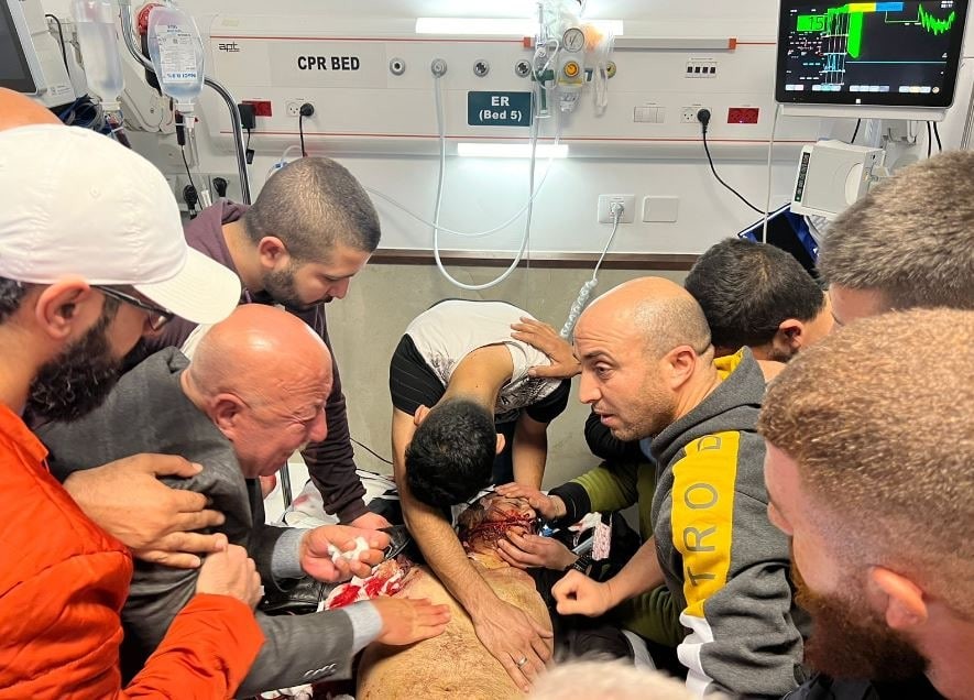 شاهد: استشهاد شاب متأثرًا بجراحٍ أصيب بها برصاص الاحتلال في بلدة يعبد بجنين