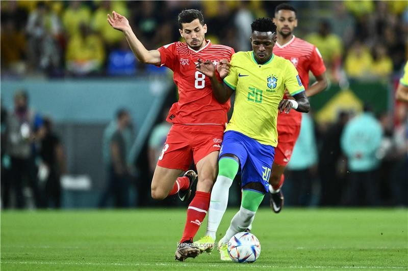 بالصور : قذيفة كاسيميرو ترسل البرازيل إلى ثمن نهائي كأس العالم