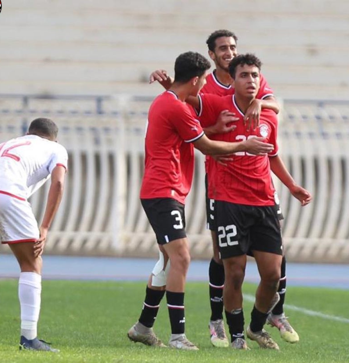 بالصور: مصر تهزم تونس في تصفيات أفريقيا للناشئين