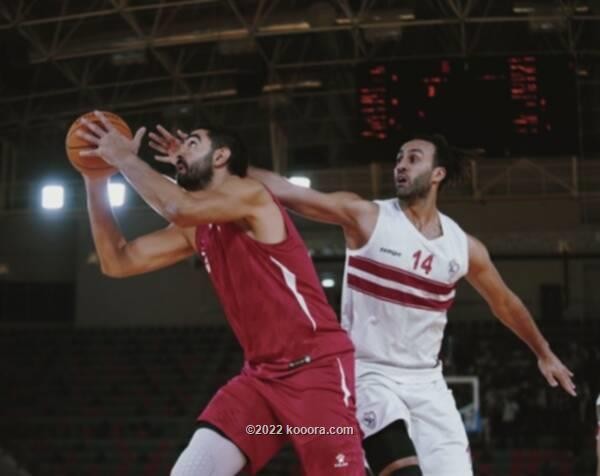 بالصور : الأهلي يهزم الزمالك ويضع قدما في نهائي دوري مرتبط السلة