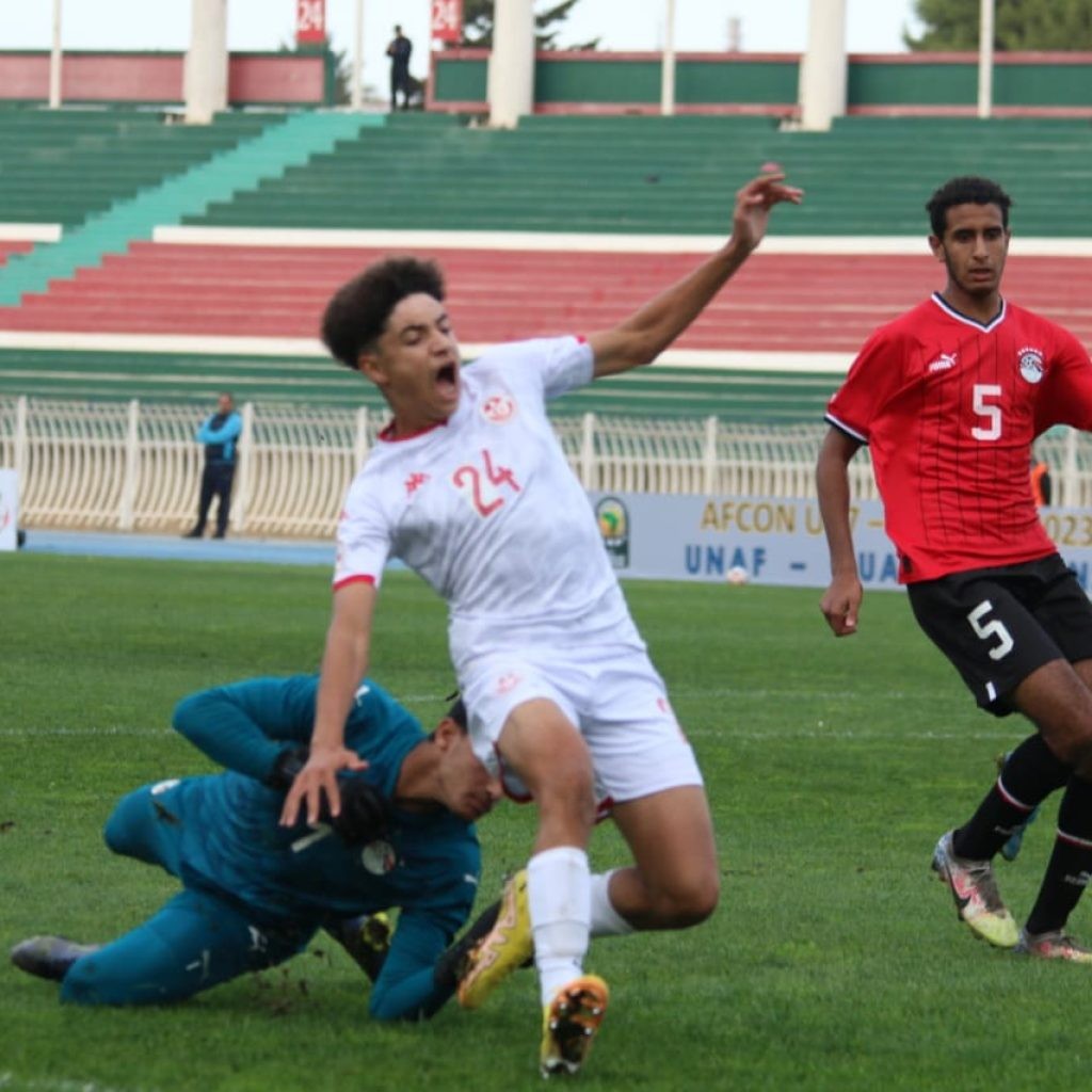 بالصور: مصر تهزم تونس في تصفيات أفريقيا للناشئين