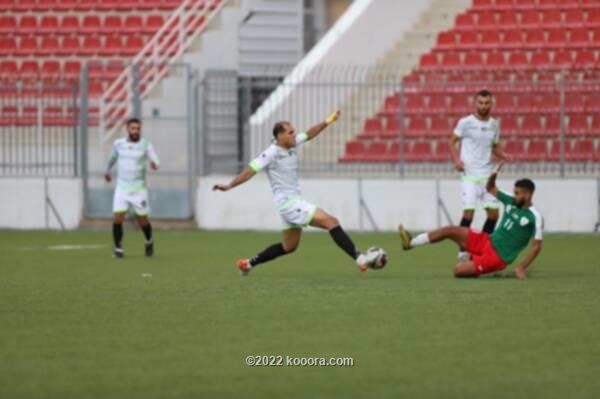 بالصور.. جبل المكبر يضرب الأمعري بثلاثية