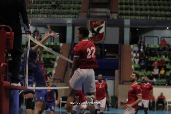 الأهلي يهزم بتروجت بدوري الطائرة