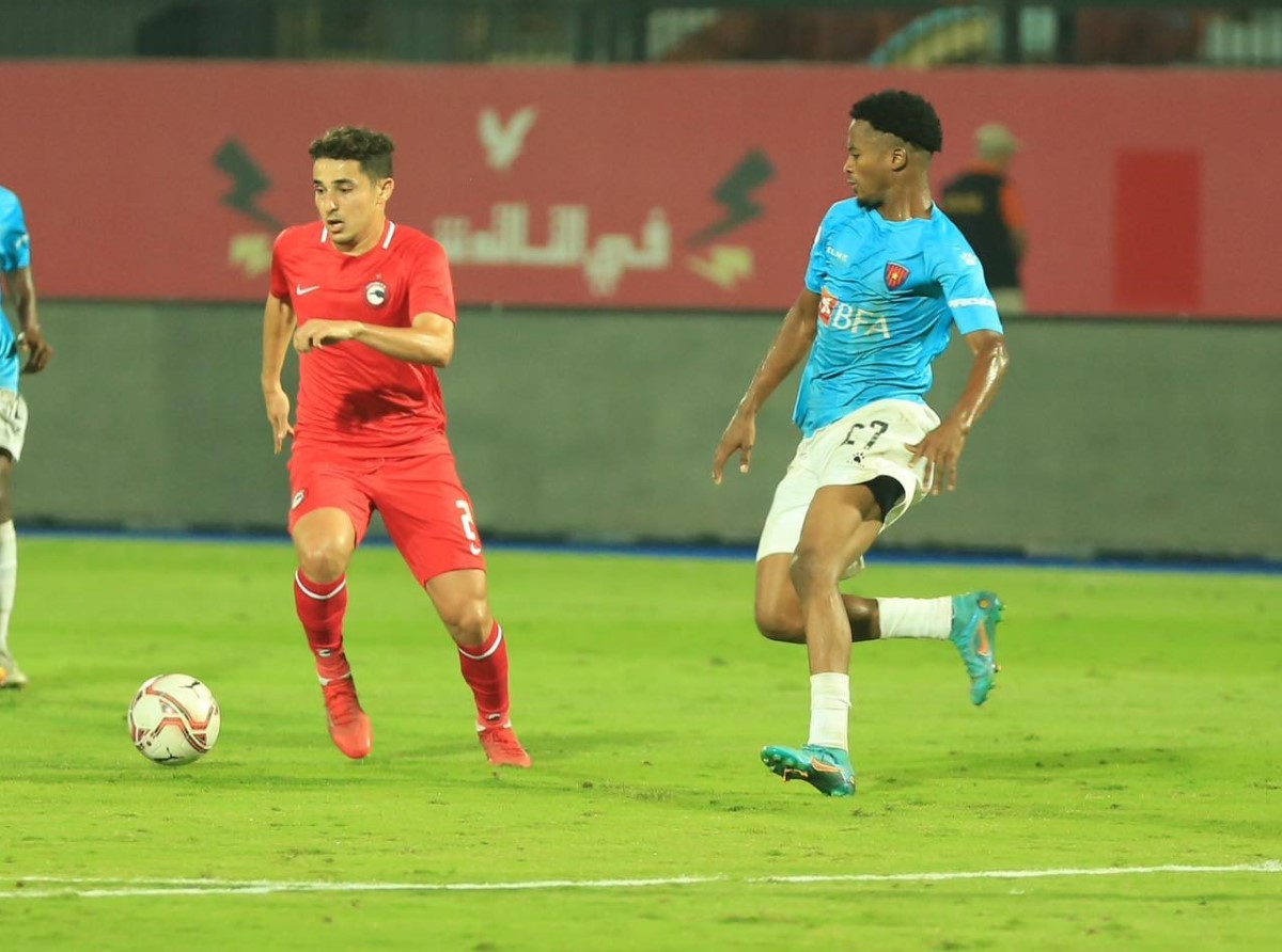 بالصور : جنش يعبر بفيوتشر لدور المجموعات بالكونفدرالية