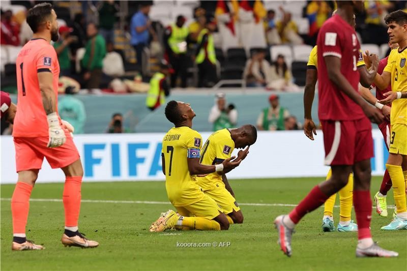 بالصور : الإكوادور تفوز على قطر بهدفين دون مقابل في افتتاح كأس العالم