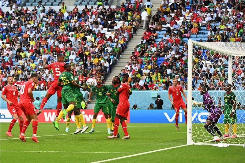 بالصور : سويسرا تهزم الكامرون بهدف لاعب جذوره كاميرونية