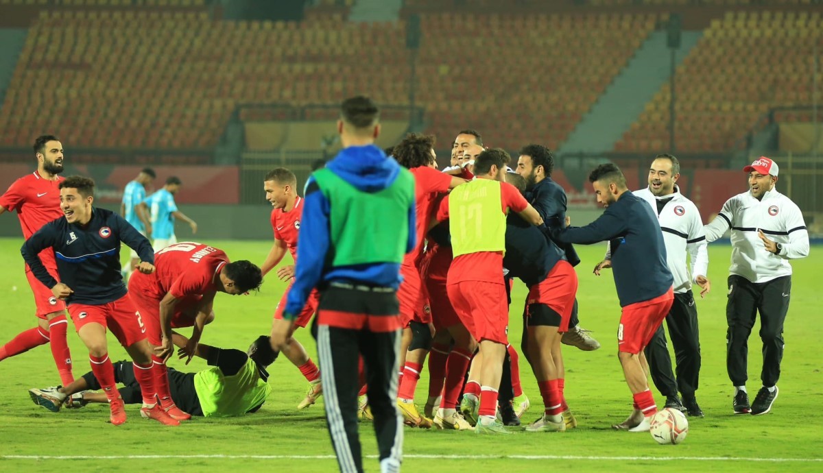 بالصور : جنش يعبر بفيوتشر لدور المجموعات بالكونفدرالية