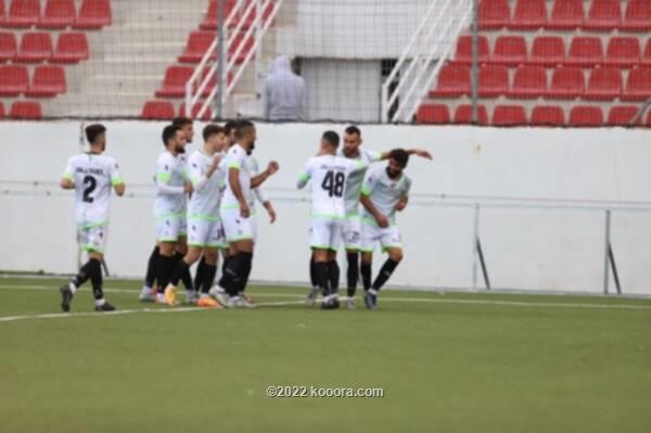 بالصور.. جبل المكبر يضرب الأمعري بثلاثية