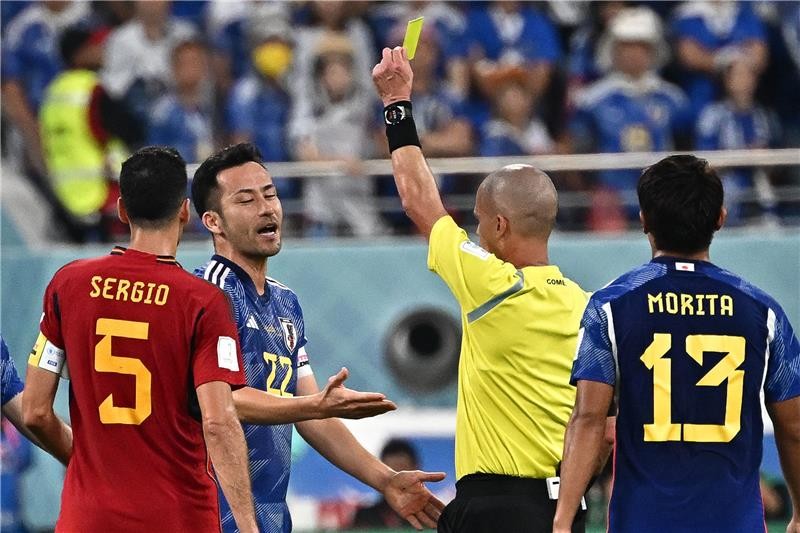 بالصور : اليابان تهزم اسبانيا وتخرج المانبا من كاس العالم