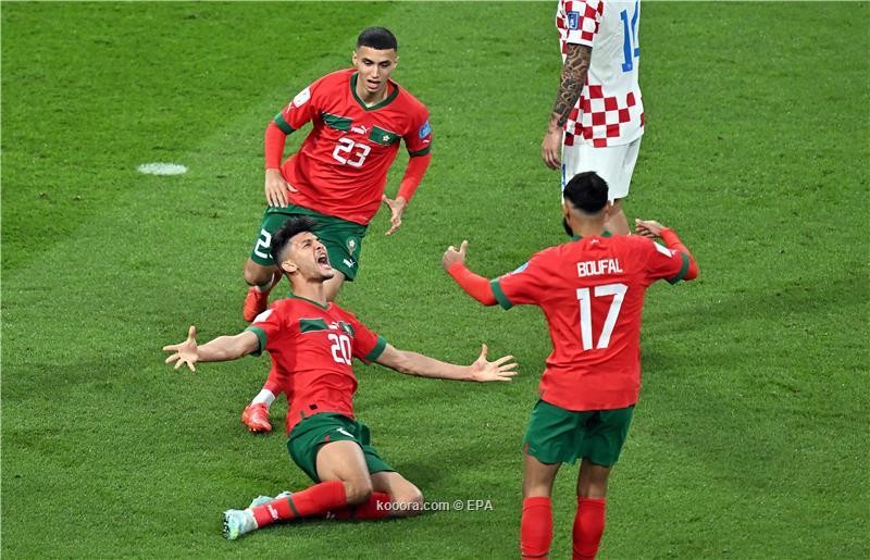 بالصور : كرواتيا تفوز على المغرب وتحتفظ بالمركز الثالث