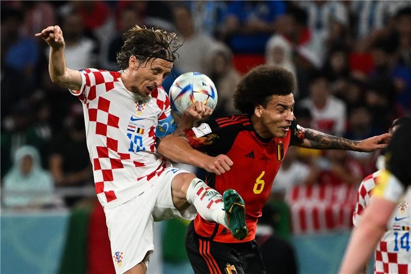 بالفيديو و الصور : كرواتيا تقصي بلجيكا من كاس العالم وتصعد للدور 16