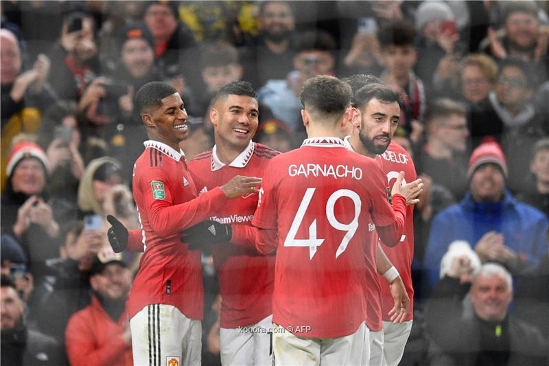 بالصور: اليونايتد يعبر بيرنلي بسهولة إلى ربع نهائي كأس الرابطة