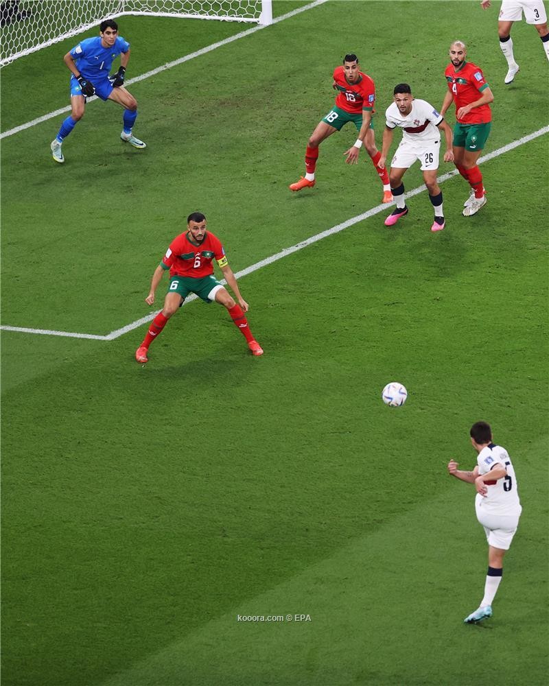 بالصور : المغرب تخرج رونالدو و رفاقه من كاس العالم