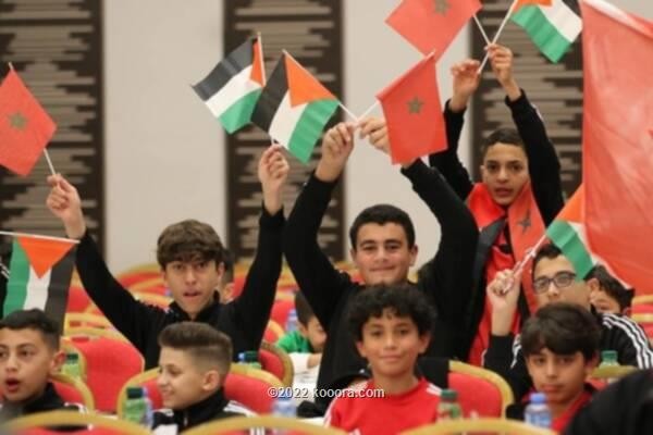 إشادة فلسطينية بأداء المغرب رغم الخسارة