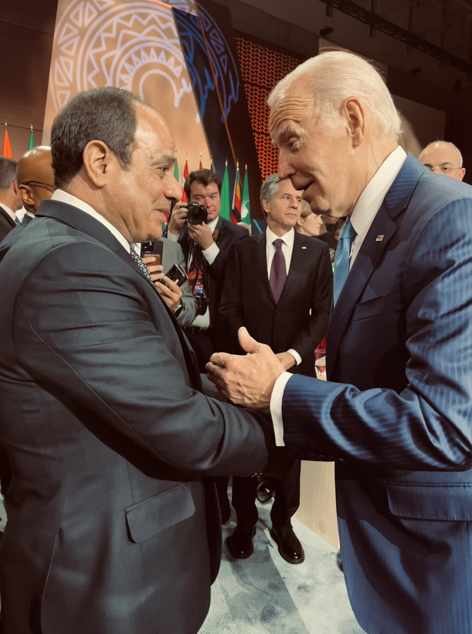 الرئيس المصري يلتقي نظيره الأمريكي على هامش قمة قادة الولايات المتحدة وأفريقيا