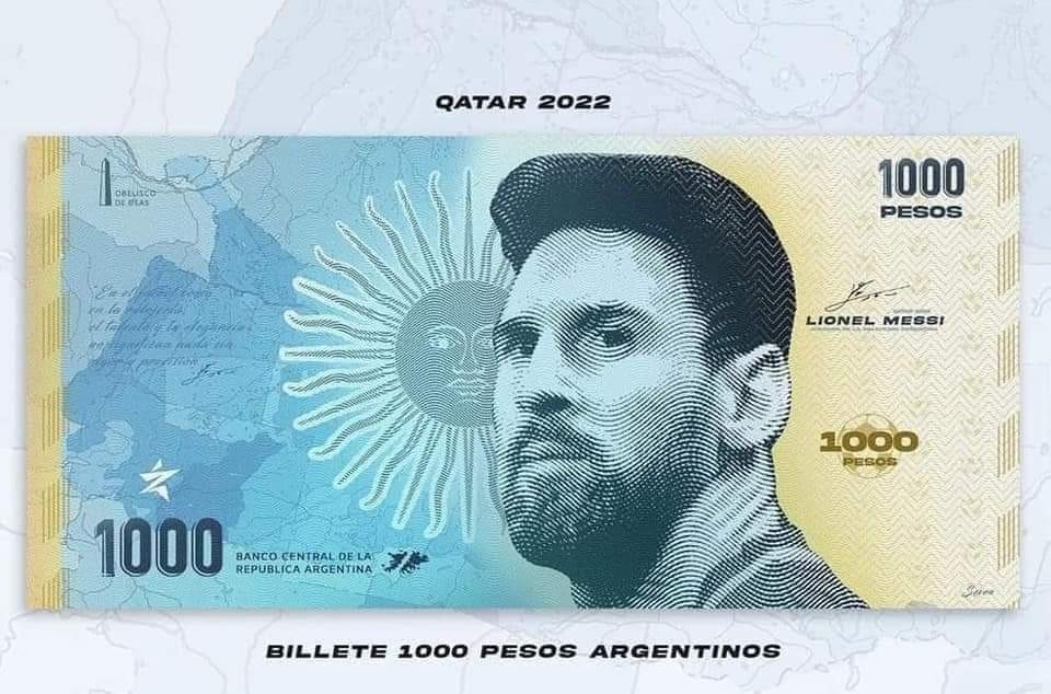 البنك المركزي الأرجنتيني يدرس طرح عملة بصورة ميسي عقب التتويج بمونديال "قطر 2022"
