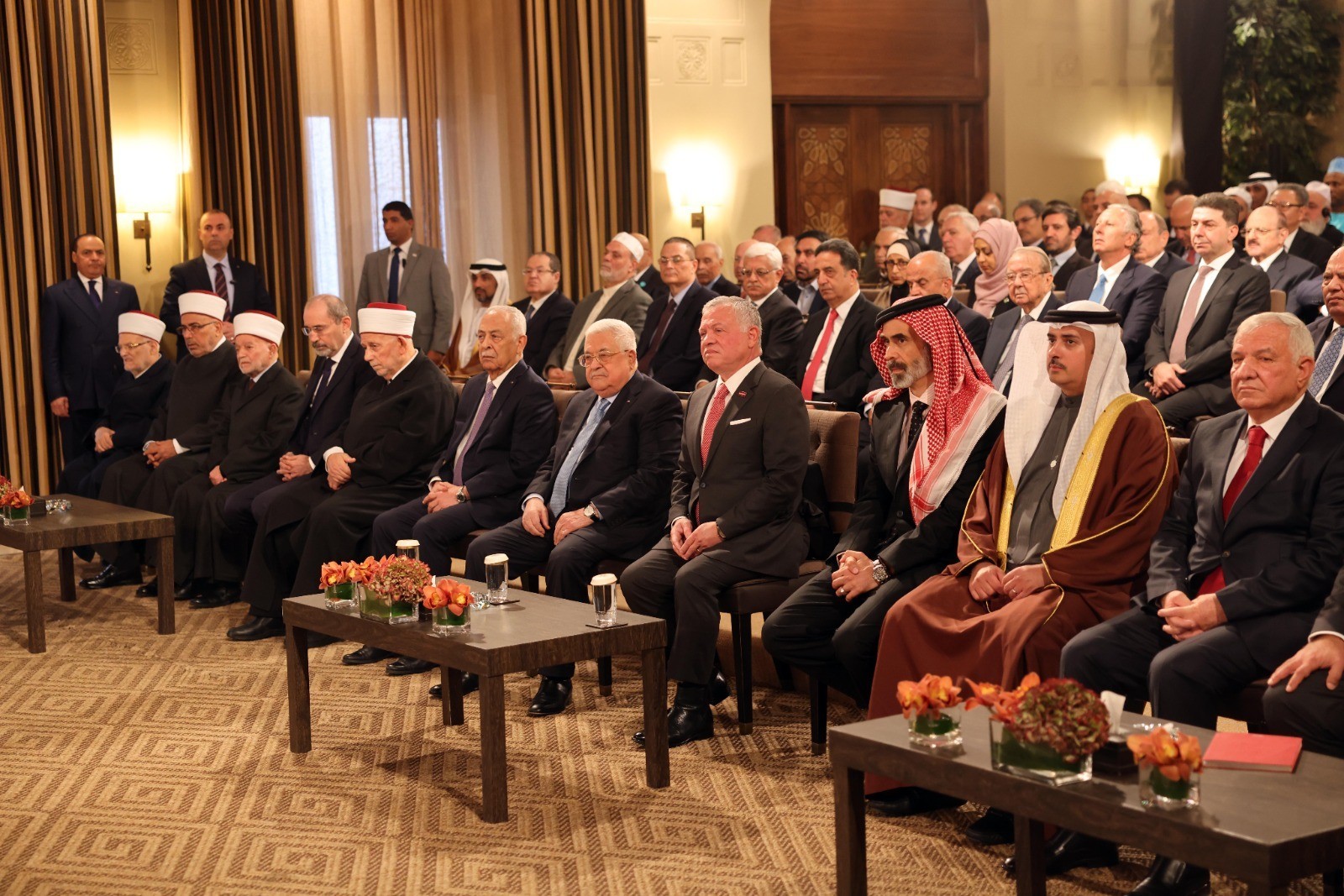 الرئيس الفلسطيني يُشارك بإطلاق وقفية المصطفى لختم القرآن