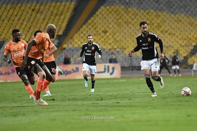 بالصور : بهدف +90.. شريف ينقذ الأهلي في مواجهة فاركو المثيرة