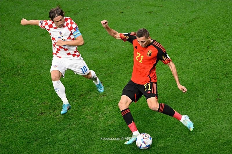 بالفيديو و الصور : كرواتيا تقصي بلجيكا من كاس العالم وتصعد للدور 16